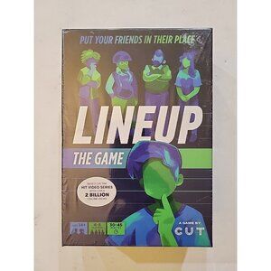 Lineup the Game - Cut Games Complete - Card Game NIB BRAND NEW FACTORY SEALED